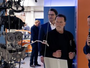 Besuch von Arnold Schwarzenegger
