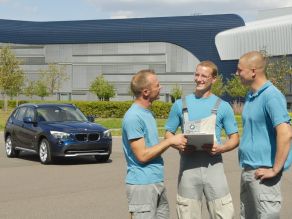 Produktion BMW X1 im Werk Leipzig