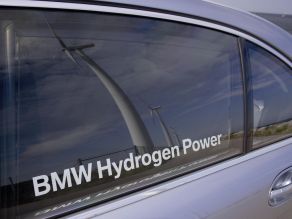 BMW Hydrogen 7 - Schriftzug