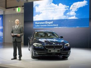 Karsten Engel und der BMW 535i touring