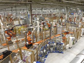 BMW i3 Produktion im Werk Leipzig
