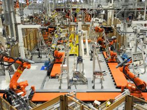 BMW i3 Produktion im Werk Leipzig