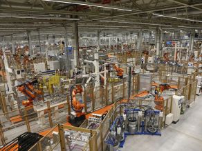 BMW i3 Produktion im Werk Leipzig