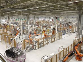 BMW i3 Produktion im Werk Leipzig
