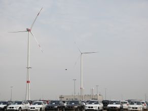 BMW Werk Leipzig - Windkraftanlage