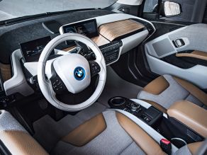 BMW i3 - Wollstoff-/Naturlederkombination Solaric