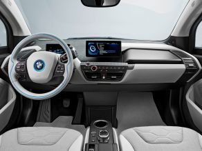 BMW i3 - Stoff-/Sensatec-Kombination Electronic Carumgrau