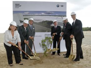 Spatenstich für das neuen BMW Group Werk Araquari, Brasilien