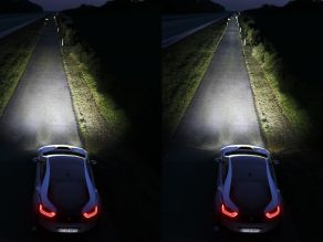 BMW i8, LED-Fernlicht und Laser-Fernlicht