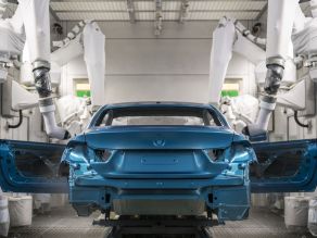 elektrostatischer Farbauftrag