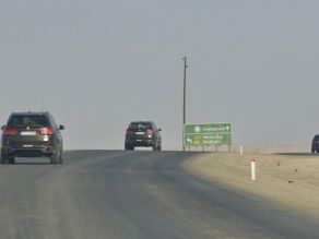 Salzstraße nach Swakopmund