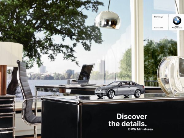 BMW Wandkalender 2008
