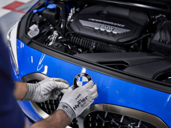 BMW 1er im Fahrzeugmontage