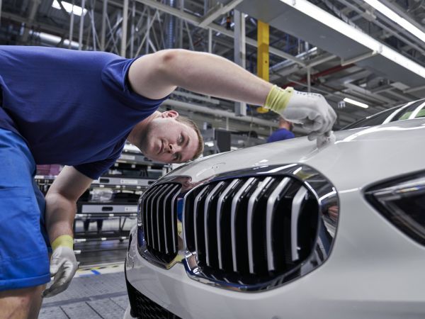 BMW 1er im Fahrzeugmontage