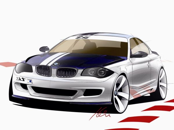 BMW Concept 1 Series tii - Design Skizze