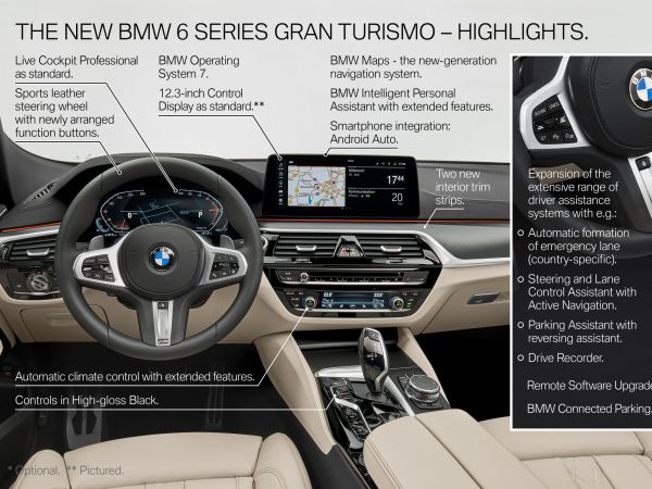 BMW 640i xDrive Gran Turismo - Highlights