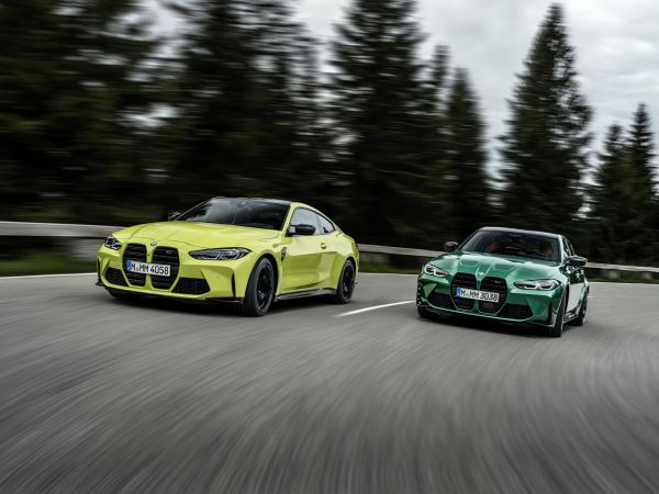 BMW M3 Competition Limousine und BMW M4 Competition Coupé