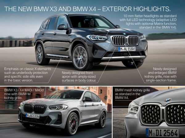 BMW X3 und BMW X4 - Highlights