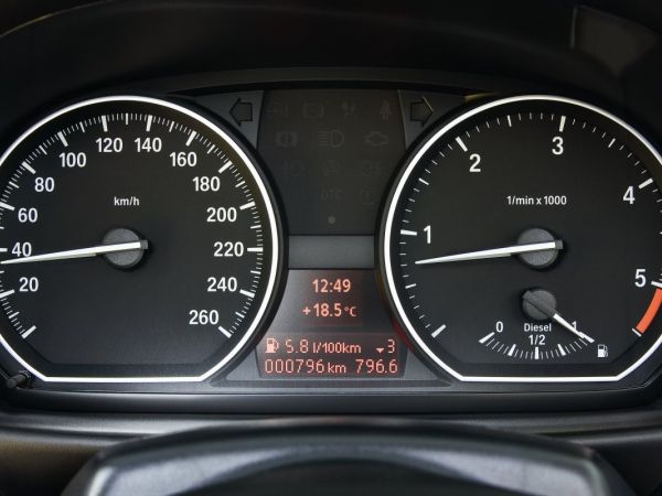 Die BMW 1er Reihe - Schaltpunktanzeige
