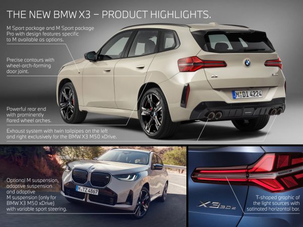 BMW X3 - Highlights