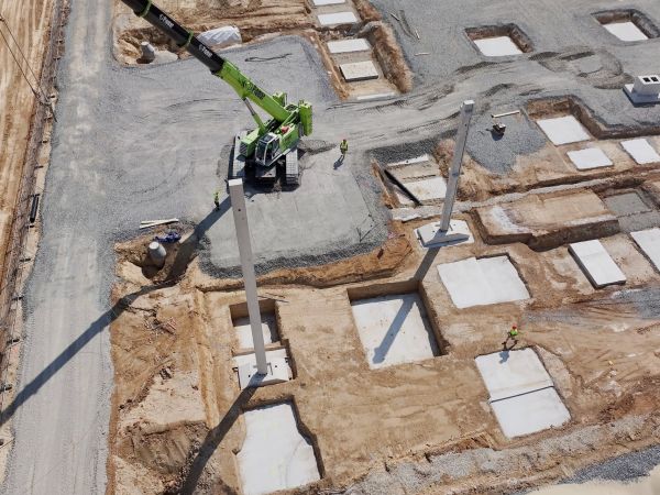 Start der Bauarbeiten