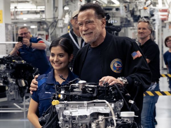 Besuch von Arnold Schwarzenegger