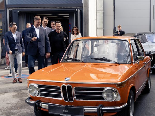 Besuch von Arnold Schwarzenegger
