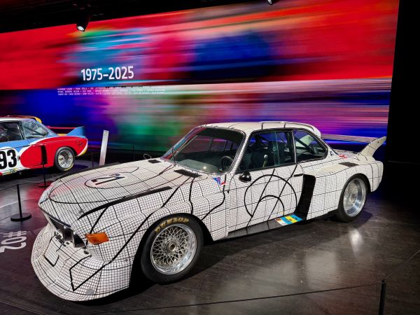 2. Frank Stella / BMW 3.0 CSL / 1976