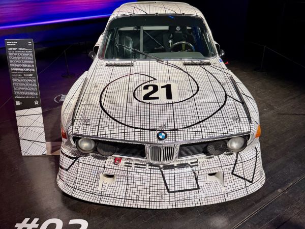 2. Frank Stella / BMW 3.0 CSL / 1976