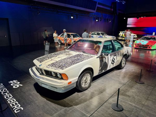 6. Robert Rauschenberg / BMW 635 CSi / 1986