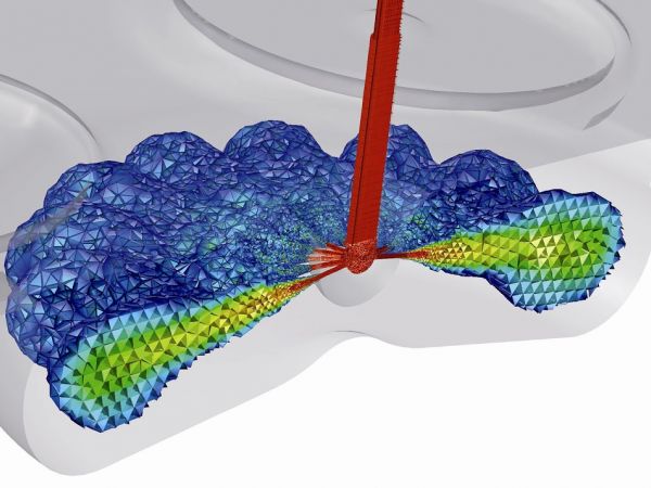 3D-CFD Simulation der Wasserstoff Hochdruckinjektoren