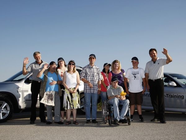 Fahrerlebnis für Blinde und Sehbehinderte am 15.08.2009