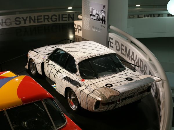 BMW 3.0 CSL - Frank Stella, Art Car, 1976