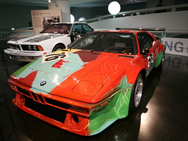 BMW M1 Gruppe 4 Rennversion - Andy Warhol, Art Car, 1979