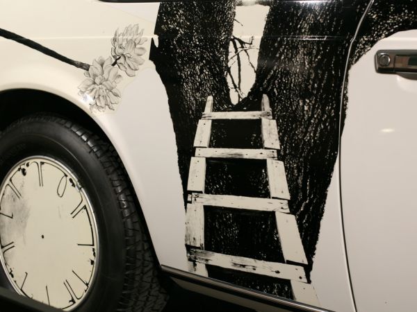 BMW 635 CSi - Robert Rauschenberg, Art Car, 1986