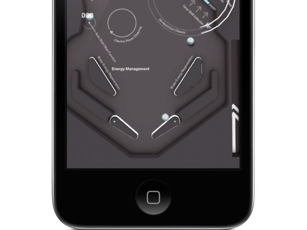 Efficient Dynamics Pinball iPhone Applikation