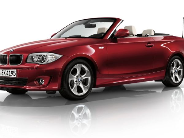 BMW 123d Cabrio - Vermilionrot