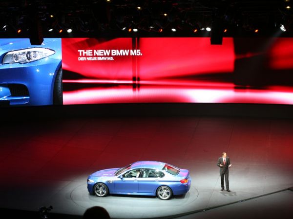 Präsentation BMW M5 Limousine