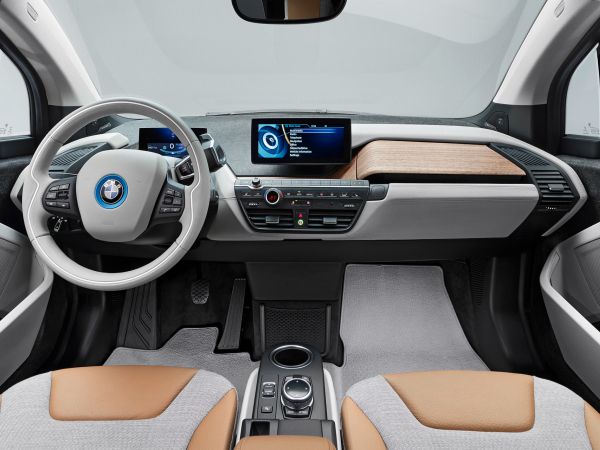 BMW i3 - Wollstoff-/Naturlederkombination Solaric