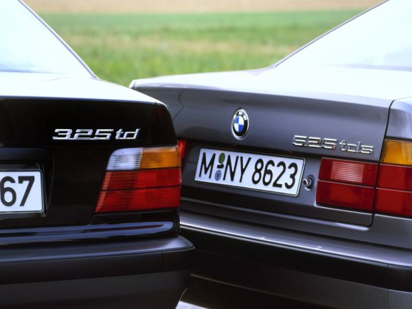 BMW 325td und 525tds