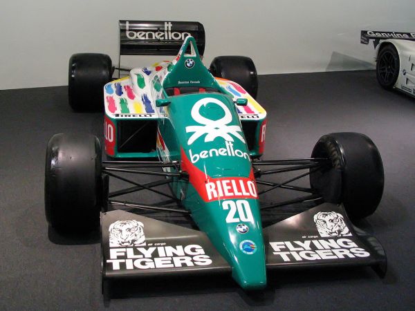 BMW Benetton B186 - Fahrer: Gerhard Berger