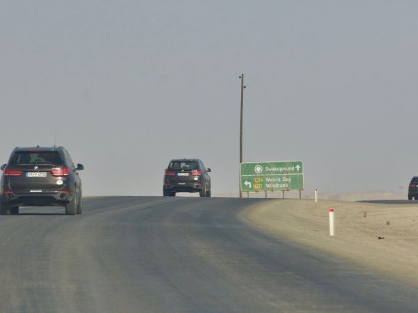 Salzstraße nach Swakopmund