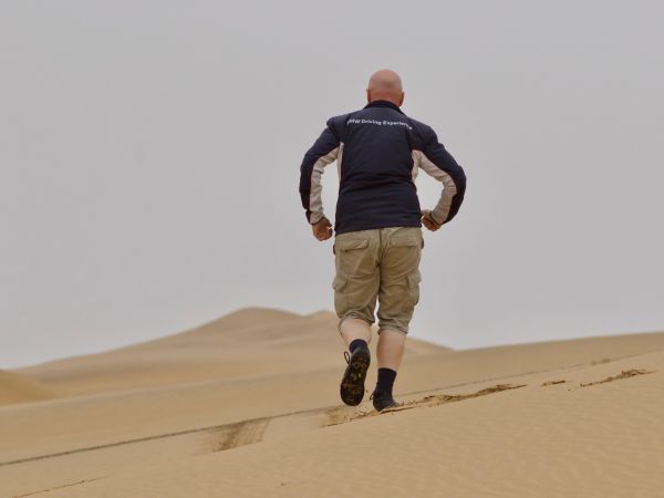 BMW Instruktor in der Wüste