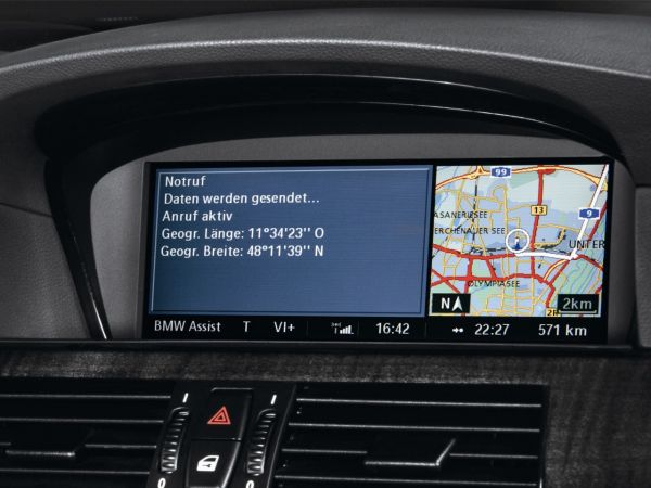 Übermittlung der genauen GPS-Positionsdaten