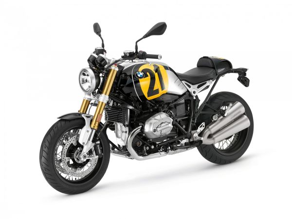 BMW R nineT Blackstorm metallic / Vintage Speziallack