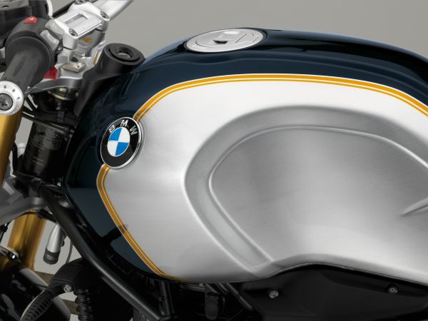 BMW R nineT Blueplanet metallic / Aluminium Speziallack