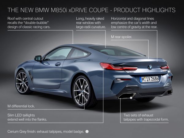 BMW M850i xDrive Coupé - Highlights