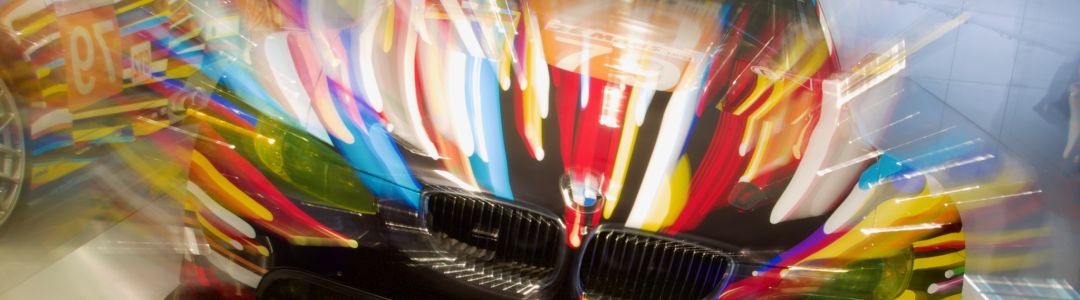 BMW M3 GT2 - Jeff Koons, Art Car, 2010