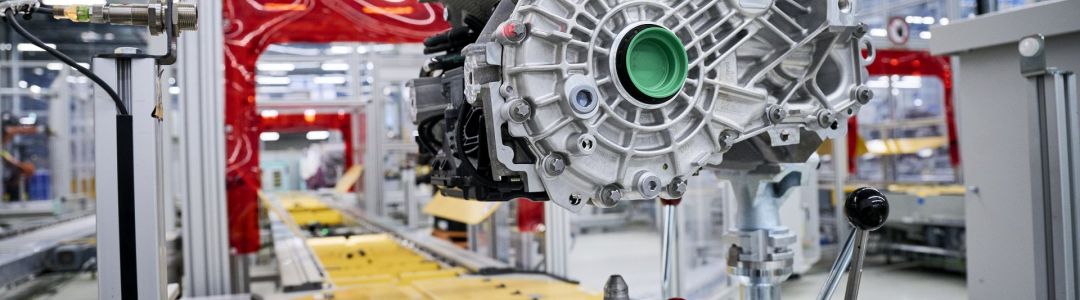 Produktion des hochintegrierten E-Motors