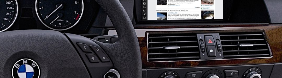 Uneingeschränktes surfen: BMW ConnectedDrive holt das Internet ins Fahrzeug